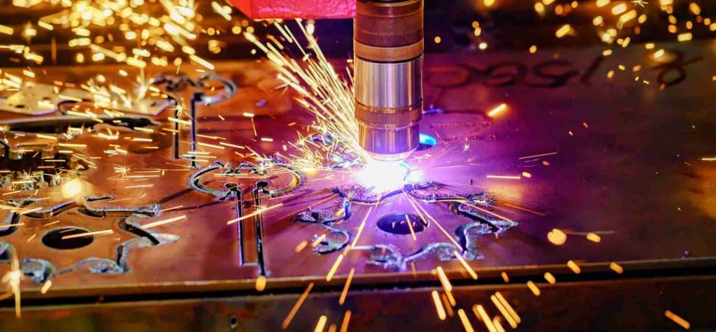 welding metal sparks fabrication