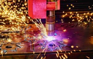 welding metal sparks fabrication