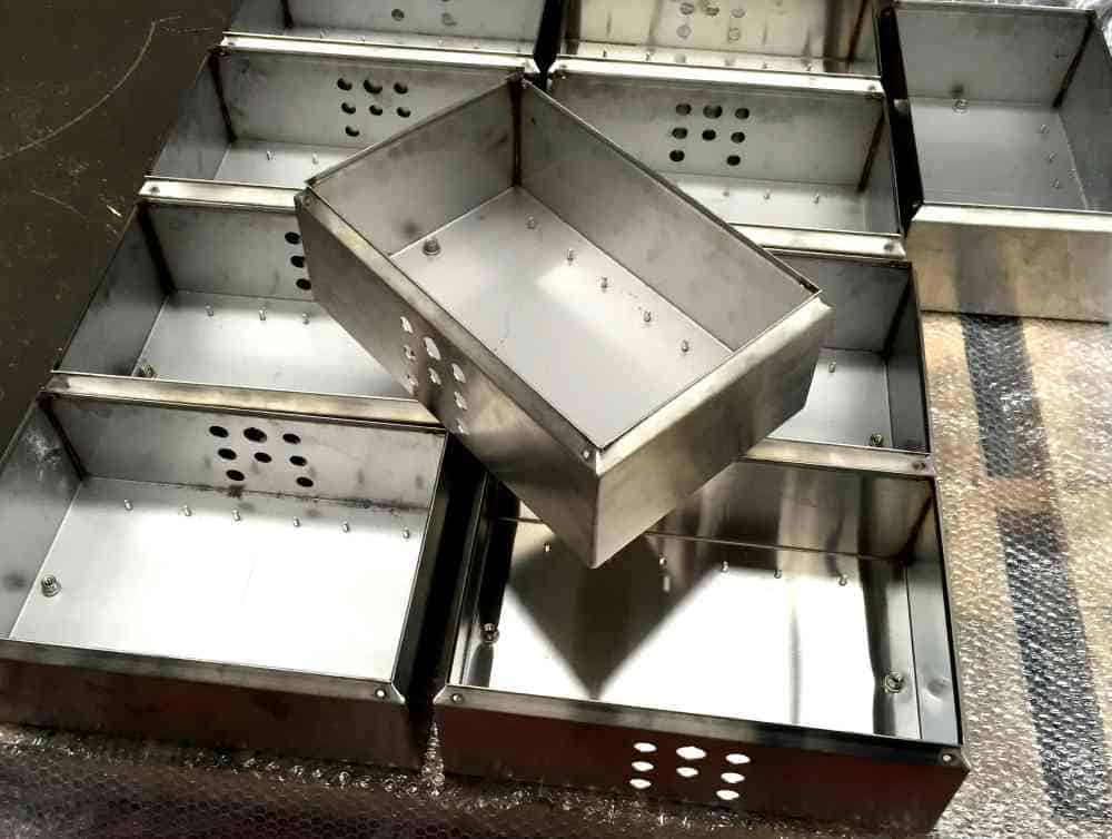 metal fabricated welding boxes
