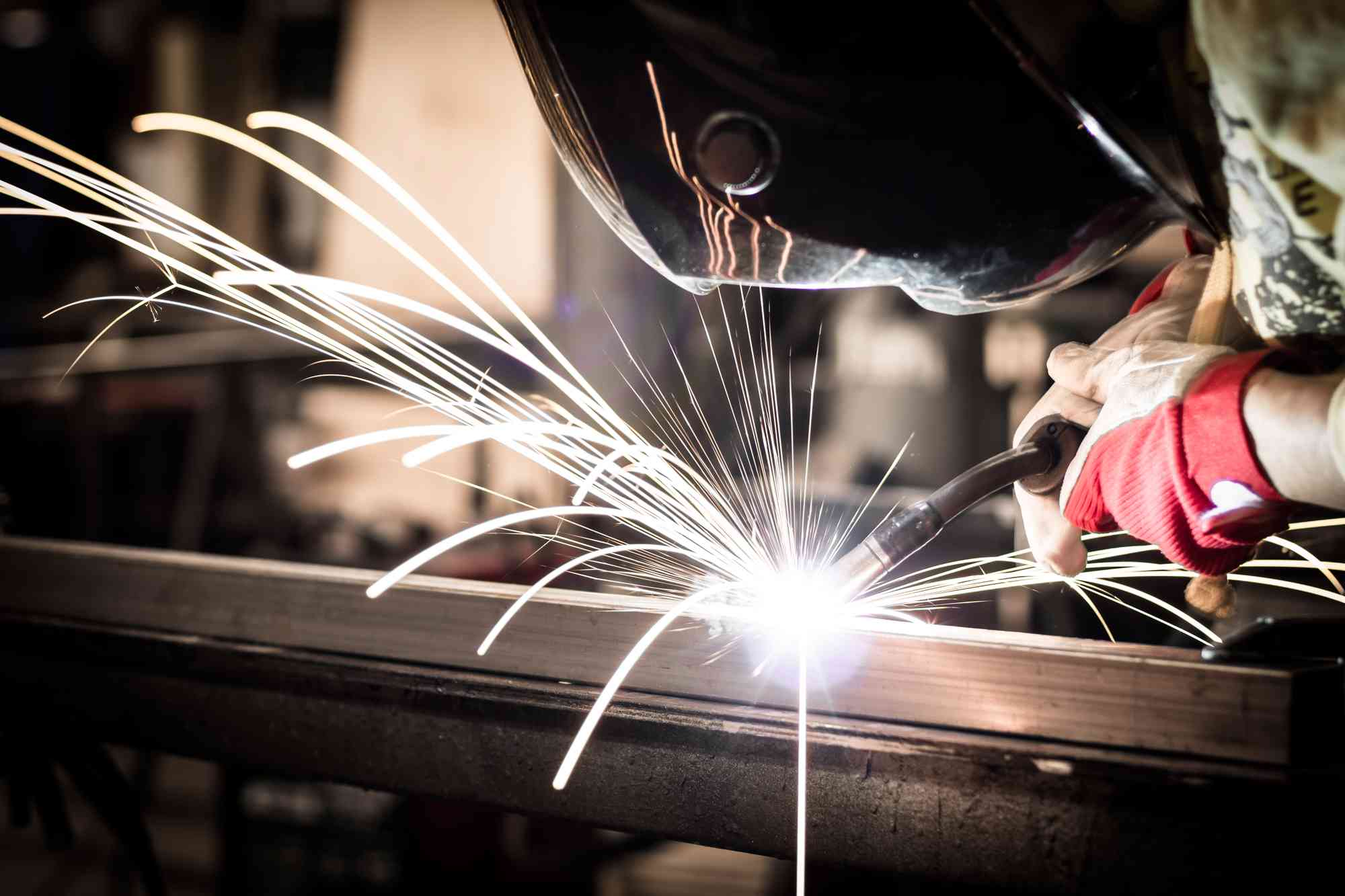 sparks and welding fabrication
