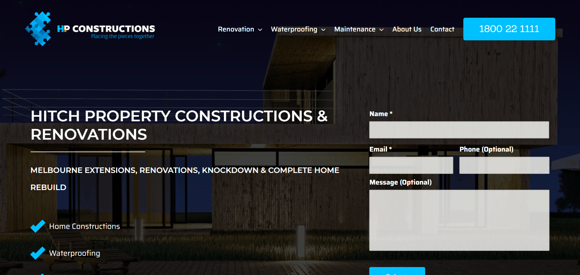 Hitch Property Constructions