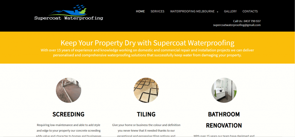 Supercoat Waterproofing