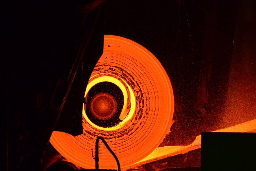 what does hot rolled steel look like 1