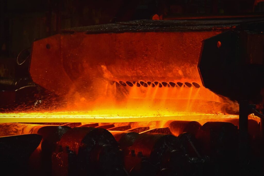 what does hot rolled steel look like