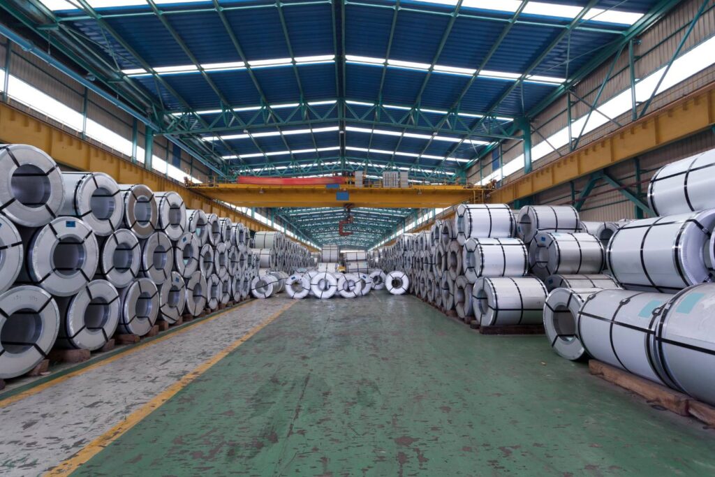 what is rolled steel made of