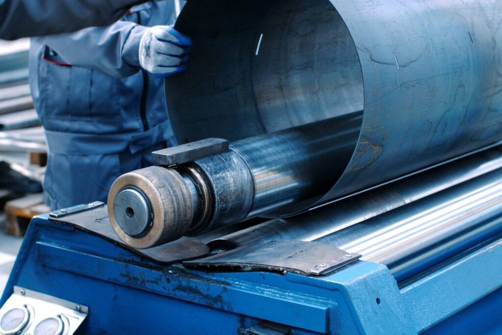 what is steel plate rolling